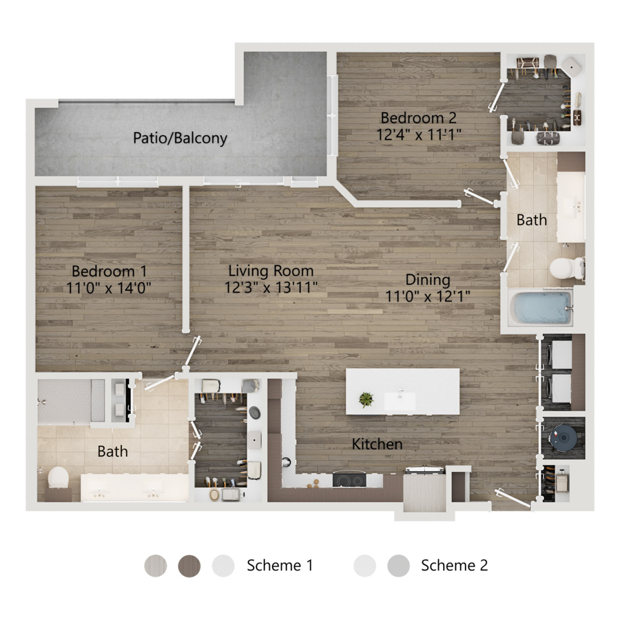 B3 floor plan
