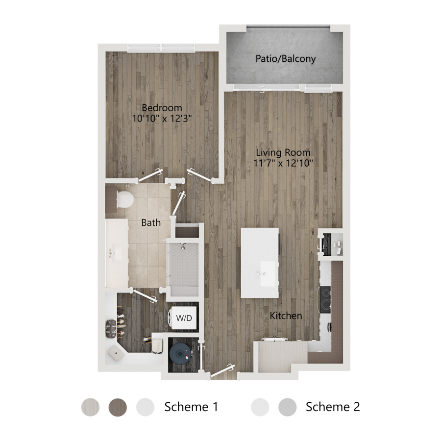 A1 floor plan