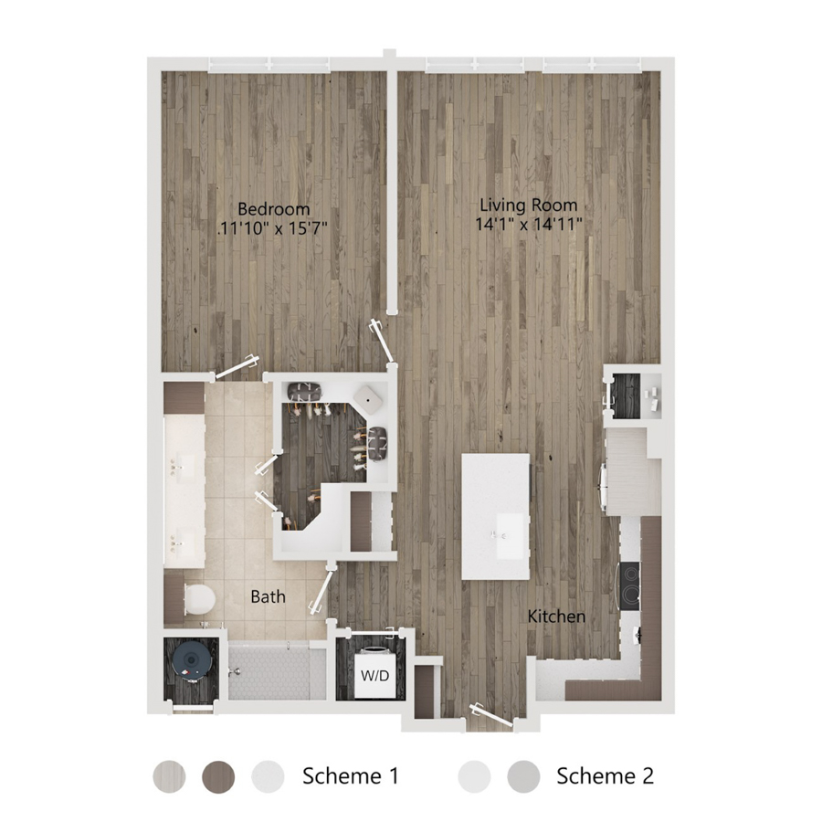 A3a floor plan
