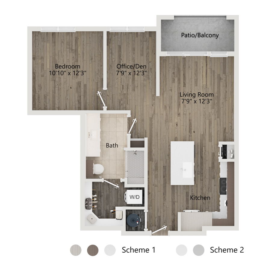 A1b floor plan