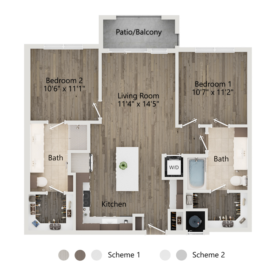 B2 floor plan