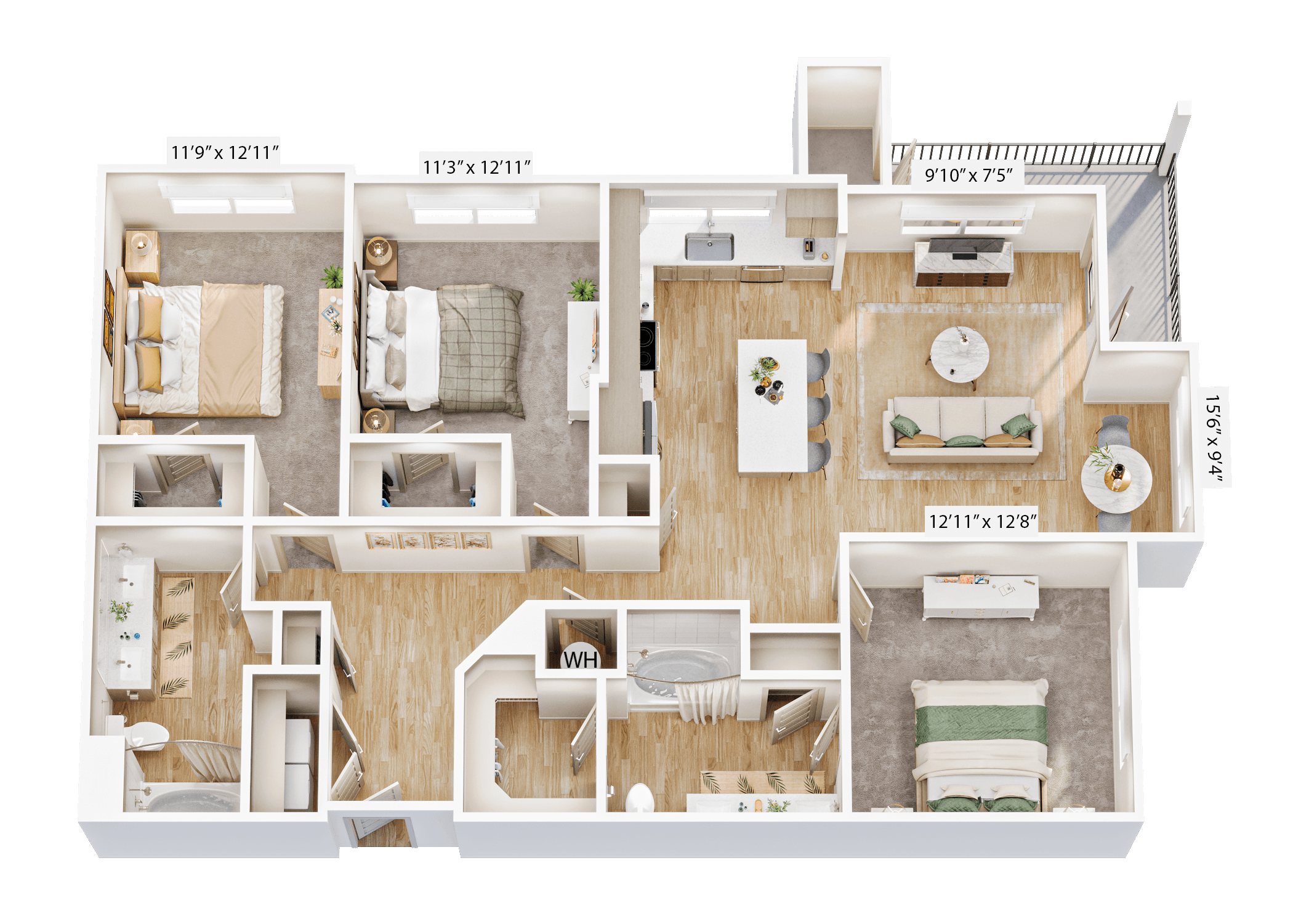 C1 floor plan